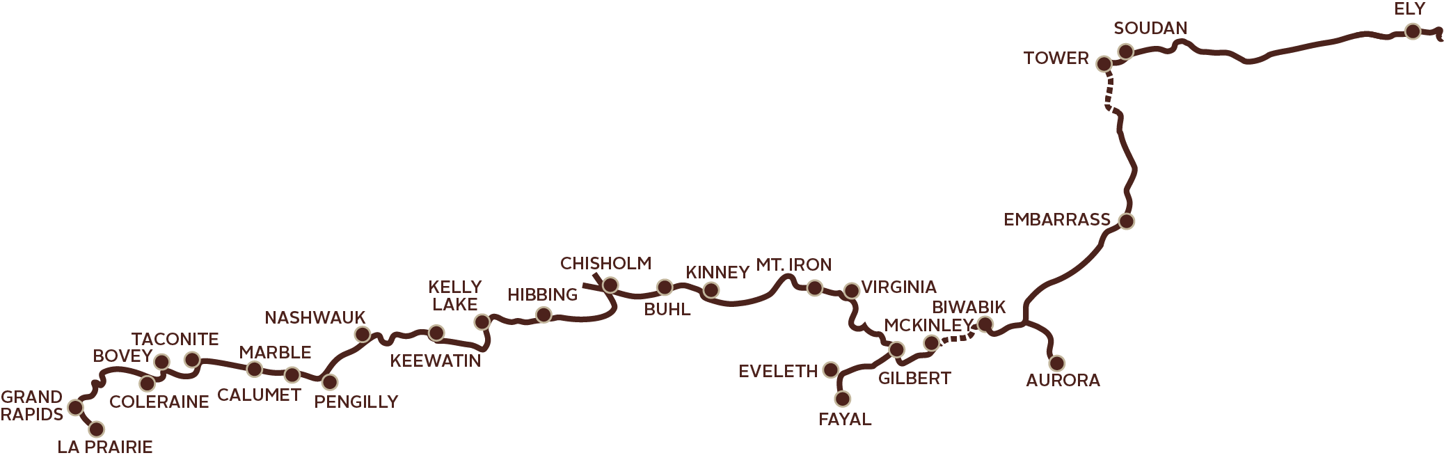 Mesabi Trail Map